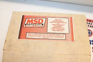 lot 131 image: MSD Ignition Products with Holley Carburetor and Edelbrock Instruction Sheets
