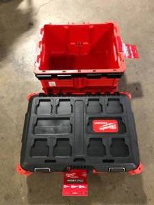 lot 6 image: Lot of Assorted Milwaukee Tool Boxes Various Models and Conditions  Customer Returns See Pictures