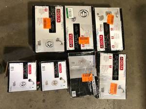 lot 34 image: Lot of Assorted Bathroom Faucets Various Models and Conditions Customer Returns See Pictures