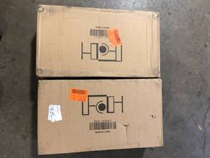 lot 37 image: Lot of Karl home Silver 5-Tier Heavy Duty Steel Freestanding Garage Storage Unit (11.42 in. W x 59 in. H x 21.3 in. D)   Customer Returns See Pictures