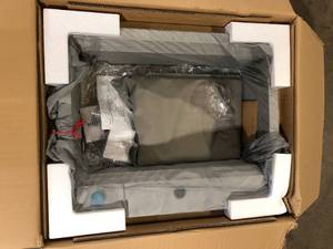 lot 41 image: Glacier Bay Dolancourt Tight Radius 27 in. Drop-In Single Bowl 18G Stainless Steel Workstation Kitchen Sink with Spring Neck Faucet Customer Returns See Pictures