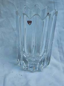 lot 46B image: Crystal Orrefors Tulip Vase
