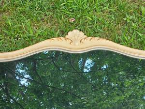 lot 116 image: Vintage Provincial Drexel Wall Mirror
