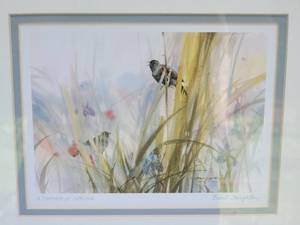 lot 55 image: Fantastic Signed Fine Art Watercolor Print - Brent Heighton - A Coming of Spring