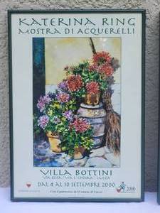lot 151 image: Vintage Fine Art Print Poster Pair - Katerina Ring