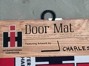 lot 3 image: New 17 x 30 Farmall Door Mat