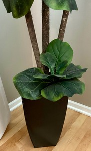 lot 49 image: Tall Faux Plant