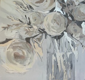 lot 28 image: Pretty Floral Print by JW