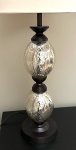 lot 36 image: Pair of Stylish Table Lamps