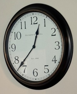 lot 37 image: Clock by Glenmont Clock Company