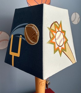 lot 71 image: Sports Motif Table Lamp