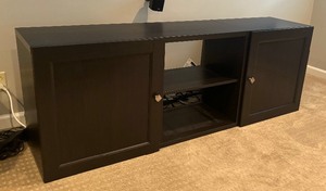 lot 116 image: Media Cabinet