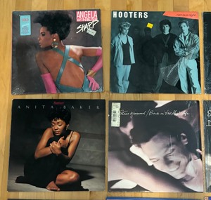 lot 140 image: 16 Awesome Vintage Record Albums including Elton John, Bruce Hornsby, Yellowman, Hooters and more