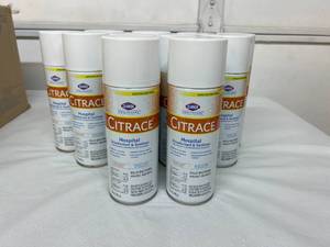 lot 21 image: MSRP $100  1 Case (12 each) NEW Clorox Healthcare 14 oz. Citrace Hospital Disinfectant & Sanitizer