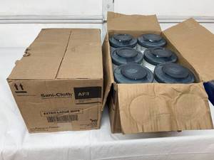 lot 32 image: 2 Cases (6 each per case) NEW PDI P72584 75-Pack 7.5 x 15 Sani-Cloth AF3 Germicidal Disposable Wipe - Extra Large Size 