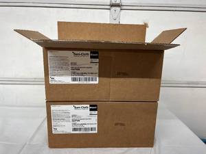 lot 33 image: 2 Cases (2 giant tubs each per case) NEW PDI P7007P 160-Pack 7.5 x 15 Sani-Cloth Germicidal Disposable Bleach Wipes - Extra Large Size 