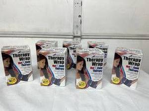 lot 44 image: MSRP $250  Lot of 7 NEW Elasto-Gel TW6005 6 x 24 Hot & Cold Heat Transfer Therapy Wraps