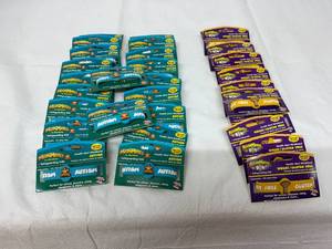 lot 45 image: Lot of NEW AllerMates Medimates Autism and WheatGlutten Free Health Alert Wristbands for Safeguarding Kids - Fits Most Children
