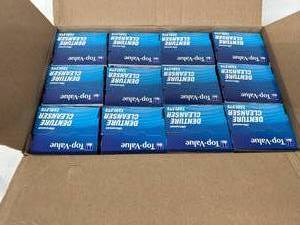 lot 52 image: 1 Case (12 - 90ct. boxes) NEW Top Value 90-Pack Effervescent Denture Cleanser Tablets