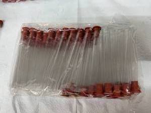 lot 53 image: MSRP $1400 Lot of 24 Packages NEW Porex Filtration Group 6251-IB-416 100-Pack 16mm x 4 Single-Use I.B. Filter Sampler Blood Serum Filters