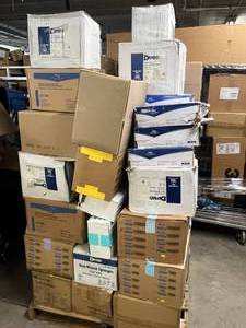 lot 69 image: $$$ Huge Pallet Worth Of New In Case Dental Salon Ink Tattoo Shop Supplies - Winning Bidder Must Take All