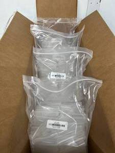 lot 82 image: 1 Case (1000 each) NEW Axygen SCT-10ML 250-Pack 10mL Non-Pyrogenic Self Standing Screw Cap Tubes with Caps - Blue 