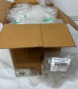 lot 81 image: MSRP $400  1 Case (500 each) NEW 250mL Disposable Plastic Beakers&nbsp8.45 fl oz Capacity - Box Is Open So Not Sure If All Are There