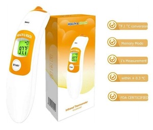 lot 8 image: MSRP $2000  1 Case (50 each) NEW Health & Health KYJ-EWJ-001 Professional Non-Contact Adult & Child Infrared Thermo Gun Thermometer -F  C Adjustable, Memory Mode, FDA Certified