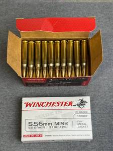lot 16 image: New Winchester 5.56mm 55 Grain and NORMA 5.56x45 NATO 62 Grain Ammunition - No Shipping