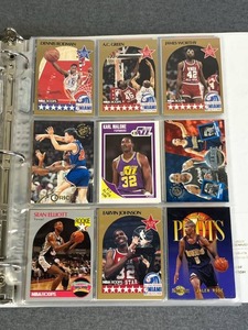 lot 47 image: Vintage 1980s 1990s Basketball Card Lot - Michael Jordan, Shaq, KG, and More - Shipping Available