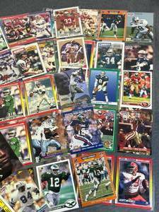 lot 49 image: Vintage Football Card Lot - Jerry Rice, Barry Sanders, Emmitt Smith, Troy Aikman, Herschel Walker, and More - Shipping Available
