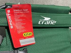 lot 68 image: Two Crane Stadium Seats (One new with tags) - No Shipping