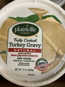Plainville Farms Fully Cooked Turkey Gravy - 9.75 lbs 12 containers