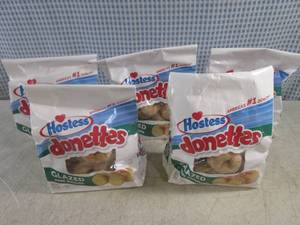 (B-1) 5 Bags Hostess Donettes Glaze...