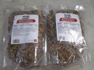 (B-1) 4 Pounds of Glazed Walnut Hal...