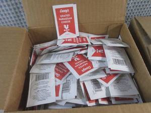 (B-2) 400 Packets of Grated Parmesa...