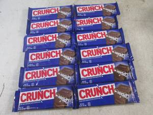 (B-1) 12 Cruch Candy Bars Best by F...
