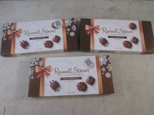 (B-2) 3 Boxes Russell Stover Milk C...