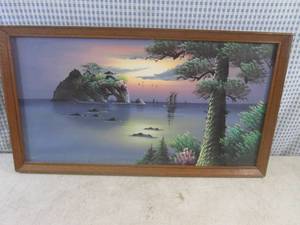 (D-1) Framed Painting 23 x 12 12...