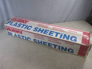 (F-3) Partial Roll of Husky Plastic...