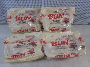(B-1) 4 Bags Bite Size Bun Maple Va...