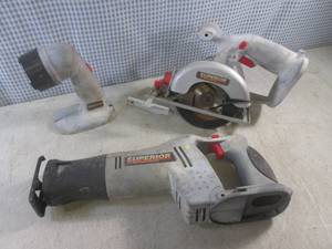 (D-2) Superior 18V Cordless Tools -...