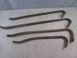 (F-2) 4 Pry Bars...