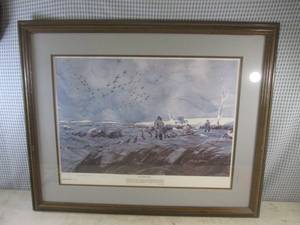 (D-1) Framed Signed and Numbered 0...