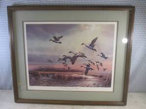 (D-1) Framed Signed and Numbered 72...