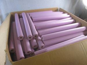 (BR2) Case of 166 Purple Foam Tubes...