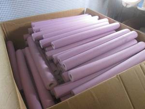 (BR2) Case of 150 Purple Foam Tubes...