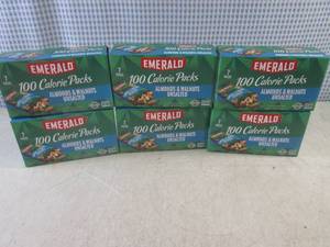 (B-3) 6 Boxes of Emerald Almonds & ...