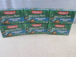 (B-3) 6 Boxes of Emerald Almonds & ...