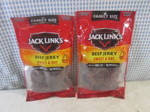 (B-2) 2 Family Size Bags Jack Links...